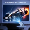 HY300/HY300pro gun projector Smart Android 4K home wireless portable screen projection 13720P details Picture